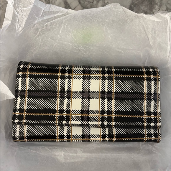 Patricia Nash Teresa wallet black/white plaid - Picture 2 of 9